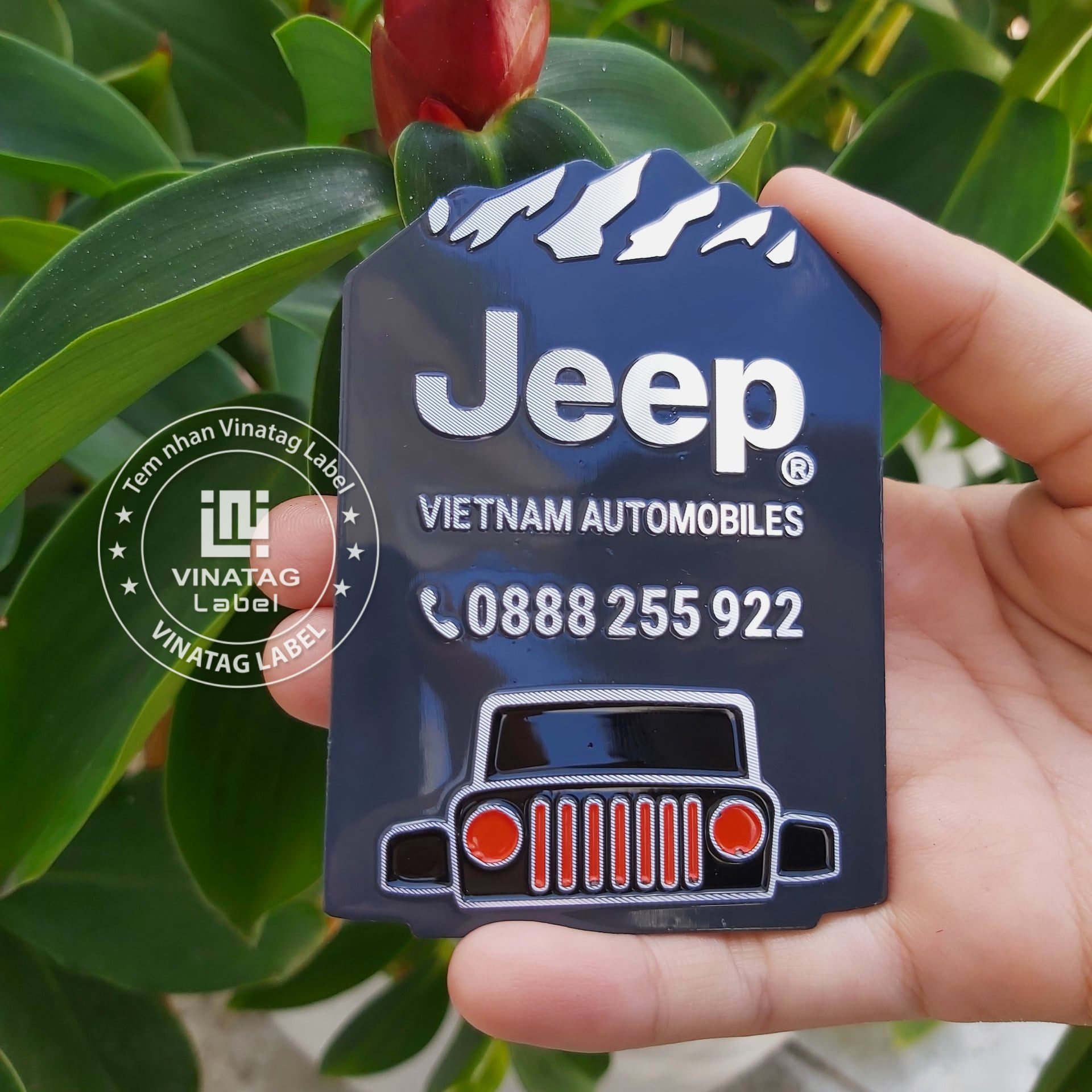Mẫu Tem Dán Xe – Thiết Kế Đẹp, Bền Màu, Chống do Vinatag gia công 8