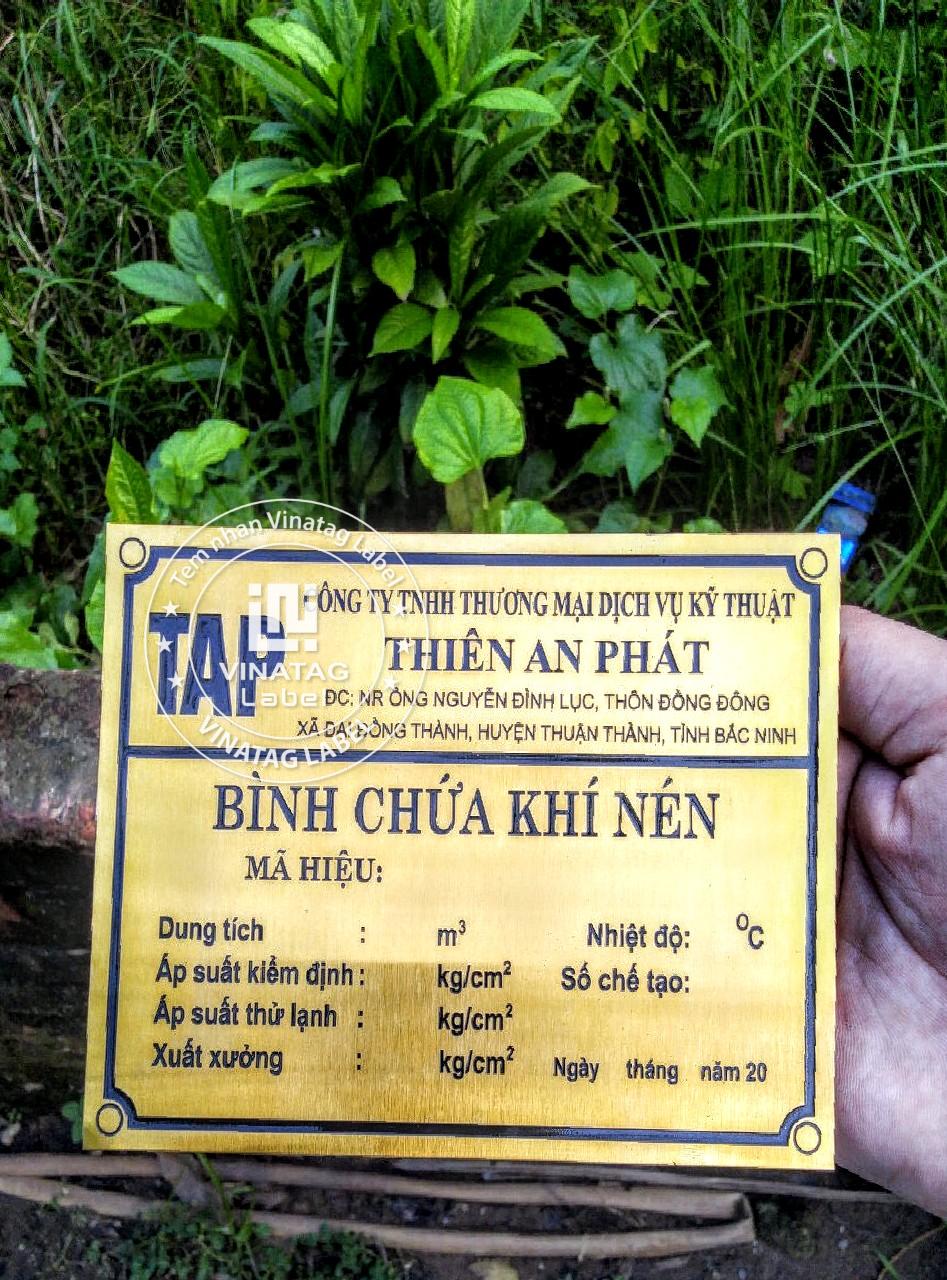 Mẫu Tem Đồng Ăn Mòn do Vinatag gia công 5