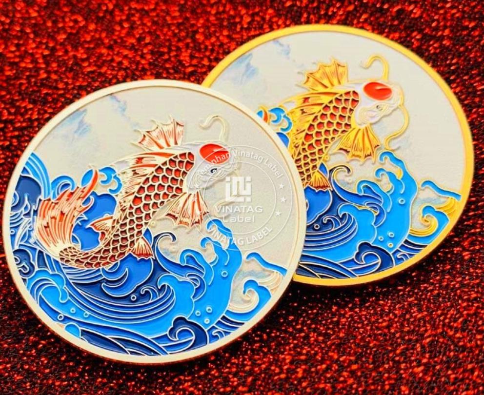 Mẫu Đồng Xu Kỷ Niệm do Vinatag gia công 7