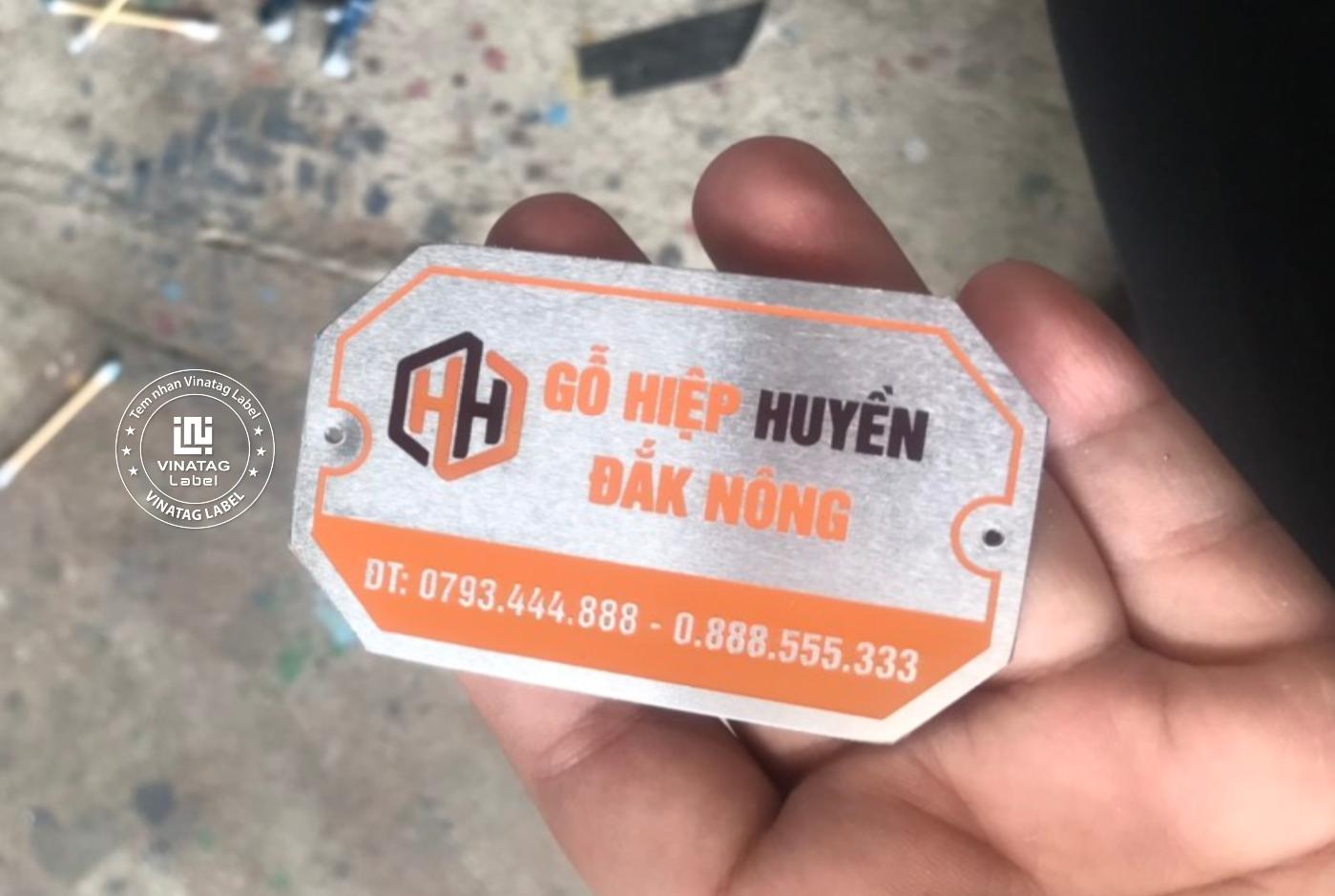 Mẫu Tem Nhôm Ăn Mòn do Vinatag gia công 3