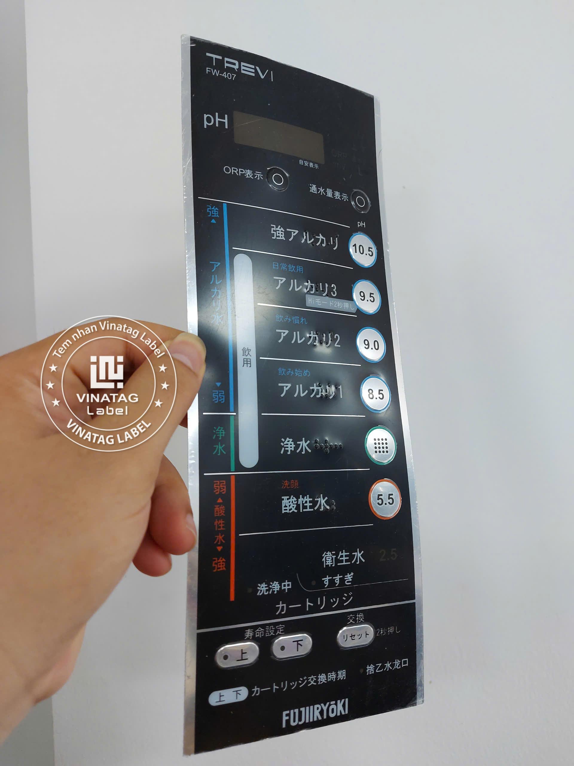 Mẫu Tem PET, PVC Dập Nút Nổi do Vinatag gia công 4