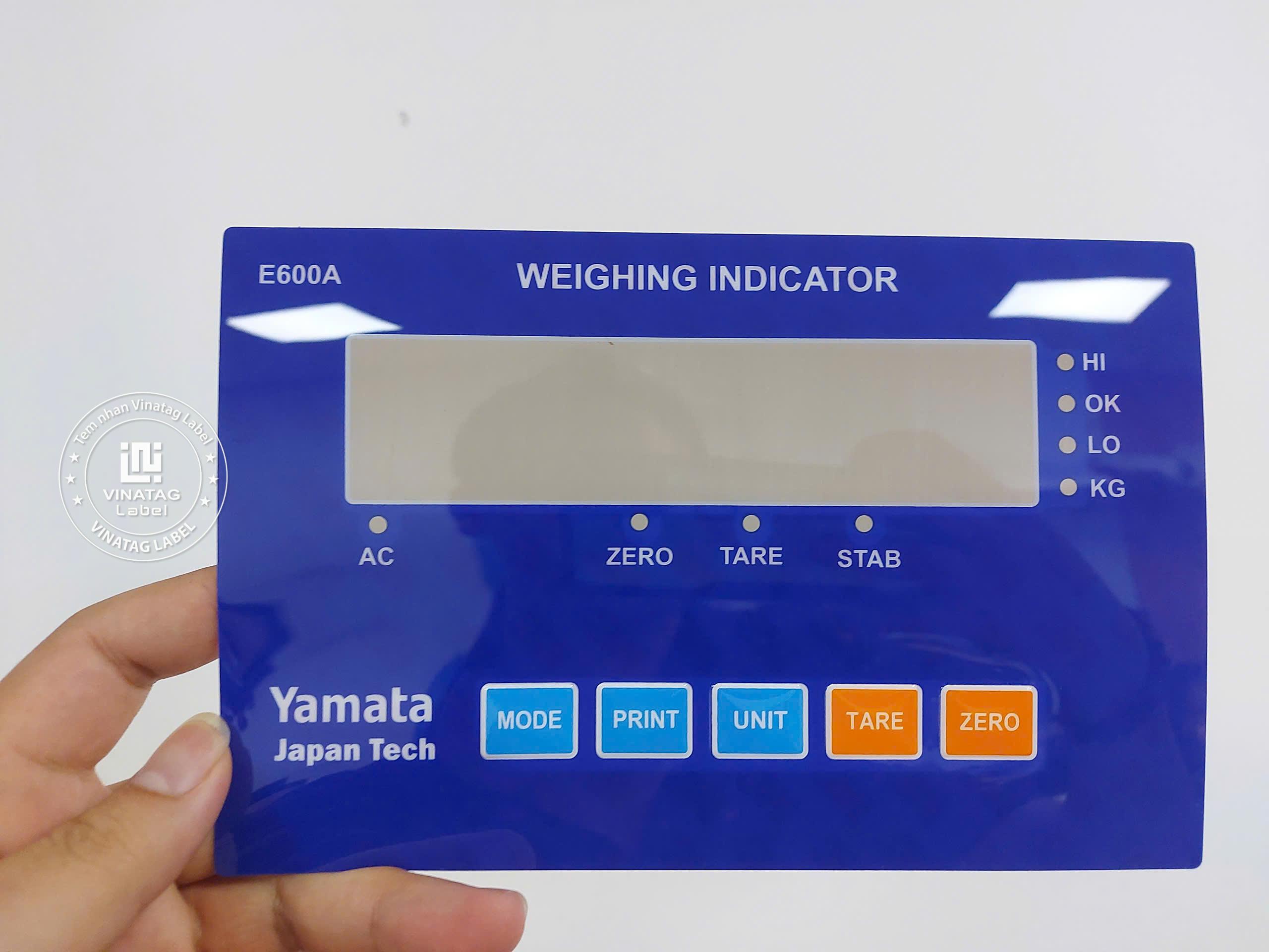 Mẫu Tem PET, PVC Dập Nút Nổi do Vinatag gia công 5