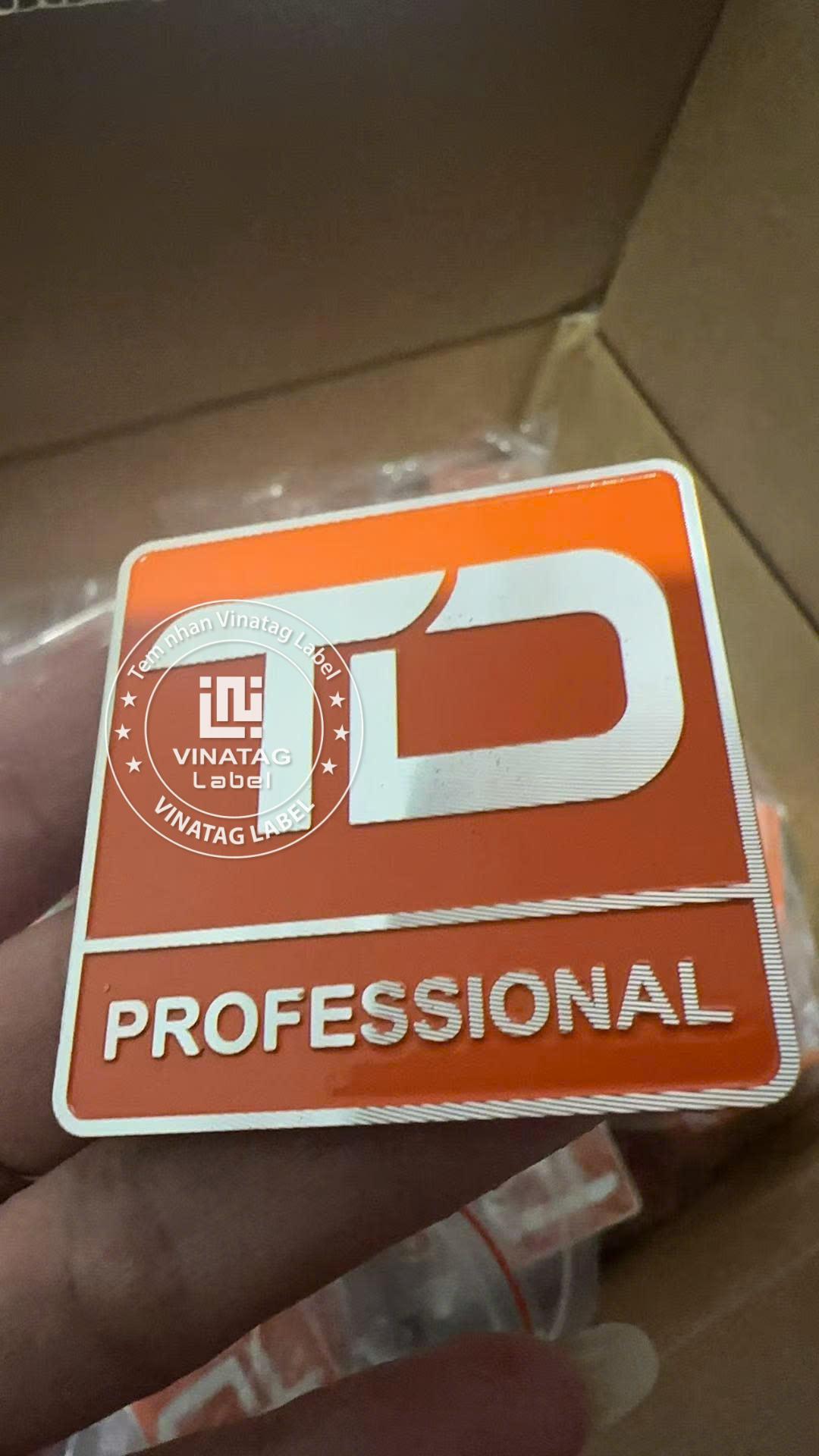 Mẫu Tem Dán Loa, Âm Thanh do Vinatag gia công 7
