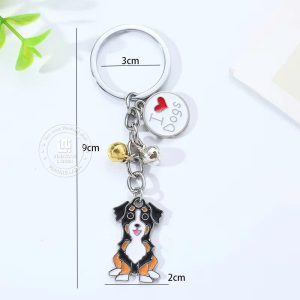 Móc Khóa Kim Loại Đúc Nổi Logo Công Ty | Vinatag