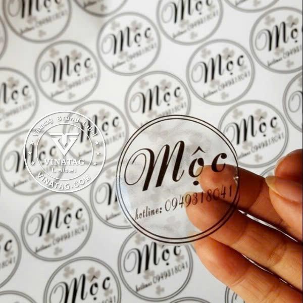 tem decal QR Code mã vạch - mẫu 6 Vinatag