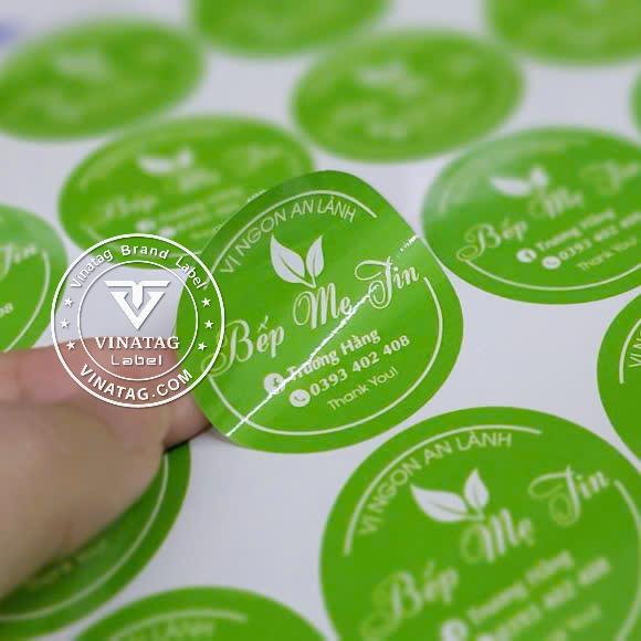 tem decal QR Code mã vạch - mẫu 9 Vinatag